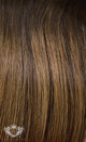 Mochaccino - Luxurious 26" Silk Seamless Clip In Human Hair Extensions 300g :Rooted: